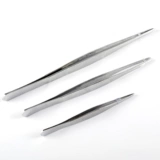Зубчатый хлопковый пинцет из нержавеющей стали, марлевые хлопковые шарики, «сделай сам», 12.5-30см