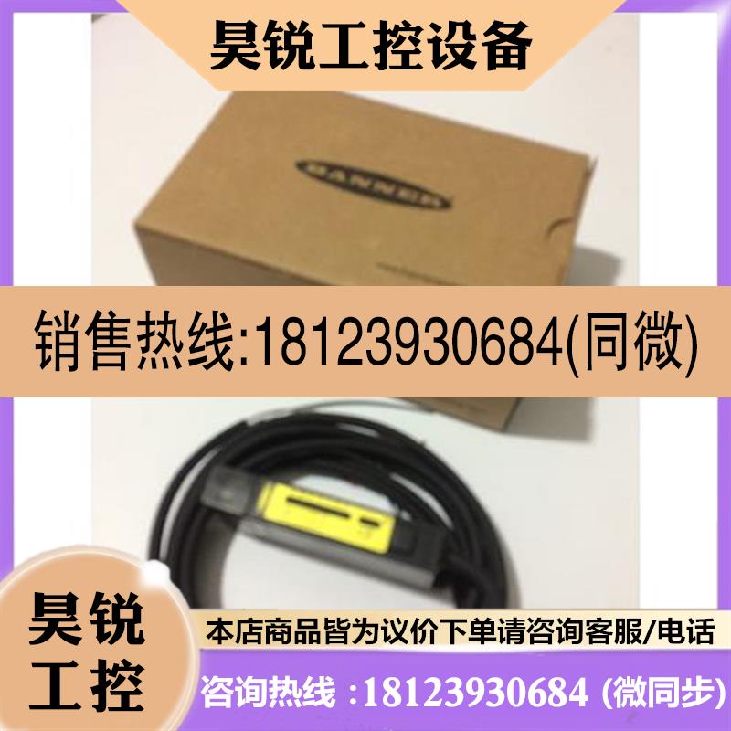 议价:拍前:BANNER正品美国邦纳光纤放大器D12E2N6FP现货D12SP6FP