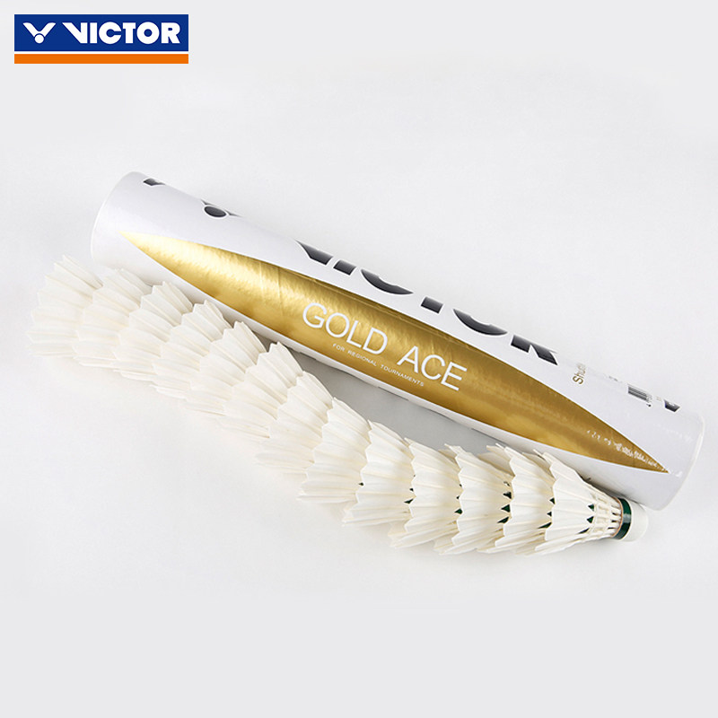 VICTOR威克多胜利优选鸭毛羽毛球复合软木球头比赛推荐黄金级ACE,运动/瑜伽/健身/球迷用品,羽毛球,淘宝优惠券,粉丝福利购,淘宝优惠卷