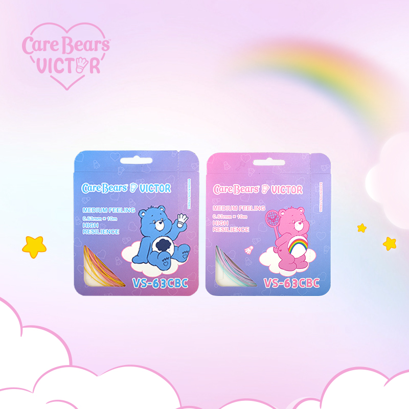 VICTOR/威克多CareBears爱心熊联名系列羽拍线VS-63CBC