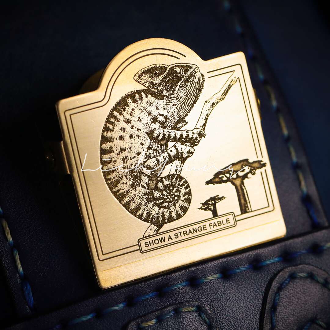 《怪童话》系列插画周边 应变者 变色龙 票据夹/黄铜夹