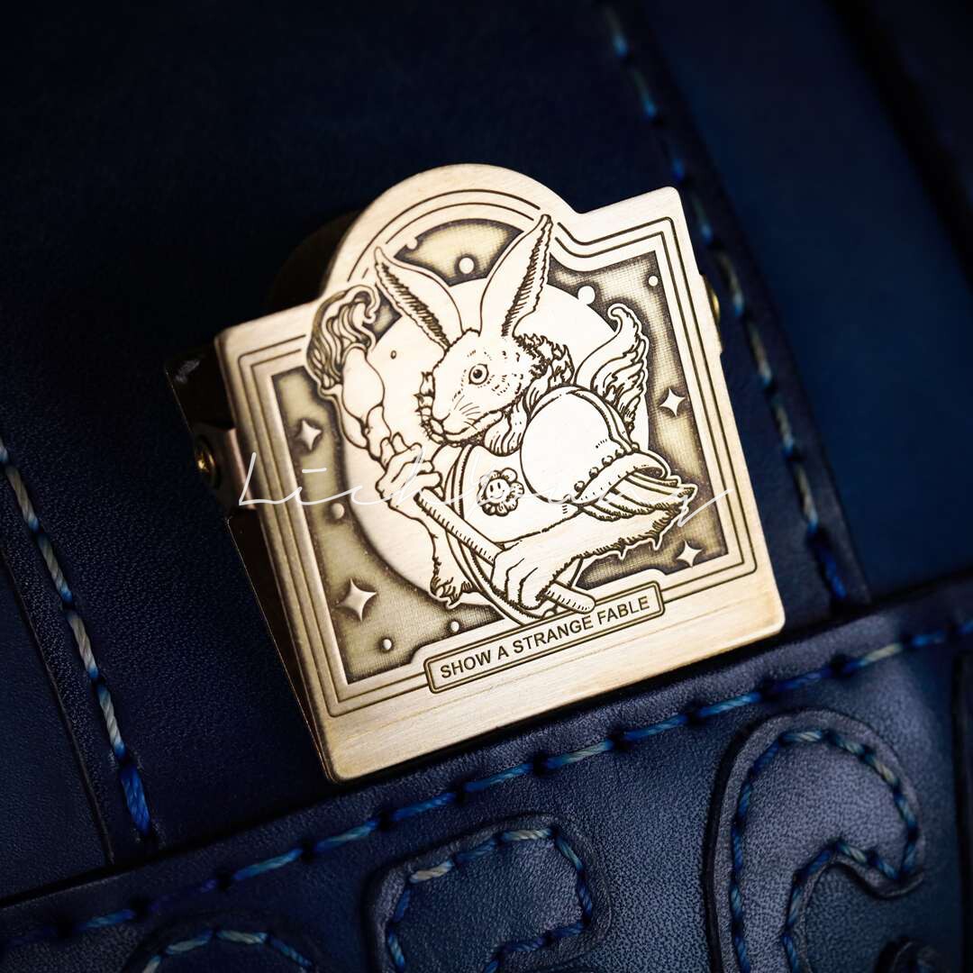 《怪童话》系列插画周边 魔法骑士兔 票据夹/黄铜夹