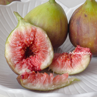 米小田 不打烊 顺丰空运云南元谋头茬紫皮新鲜无花果波姬红糖包