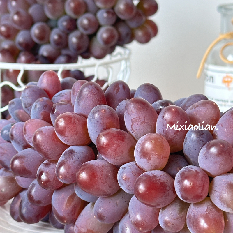 米小田 需冷藏 顺丰云南红河州茉莉香花蜜葡萄红提无籽甜微酸串果