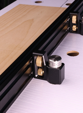 鸿对木工桌工作台铝合金靠山型材洞洞桌DIY配件HONGDUI