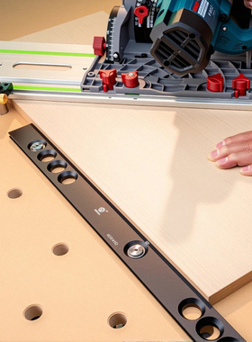 鸿对HD30-KY系列木工洞洞桌靠山辅助固定器MFT工作台配件适用20mm