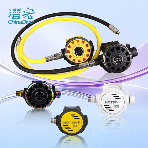 潜水呼吸器调节器主备用二级头T3