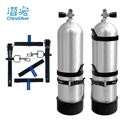HotDive技术水肺潜水侧挂瓶箍