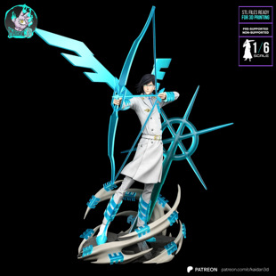 《境·界》石田雨龙 Kaidan版 已分件 3D模型Stl文件