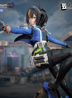 《绝区零》朱鸢(含支撑) Shinobu版 已分件 3D模型Stl文件