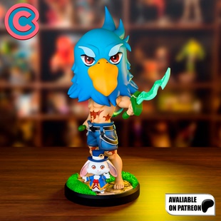 《香格里拉边境～》阳务乐郎 ChibiLand版 已分件 3D模型Stl文件