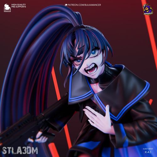 【Ado】歌曲 奈玛(含支撑) 已分件 3D模型Stl文件