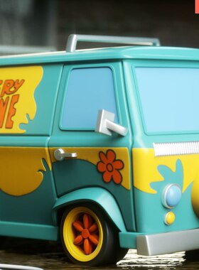 Q版《史酷比神秘机器》Mystery Machine 3D打印模型stl数据文件