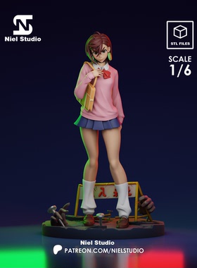 《当哒当》绫濑桃 Niel版 已分件 3D模型Stl文件