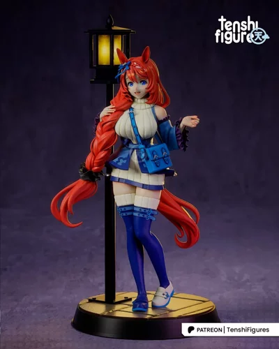 赛马娘  超级溪流(含支撑) Tenshi版 ‌已分件 3D模型Stl文件
