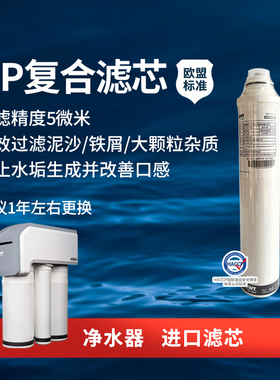 BWT倍世BRO7501-3家用净水器滤芯PP棉活性炭RO反渗透膜纯水滤芯