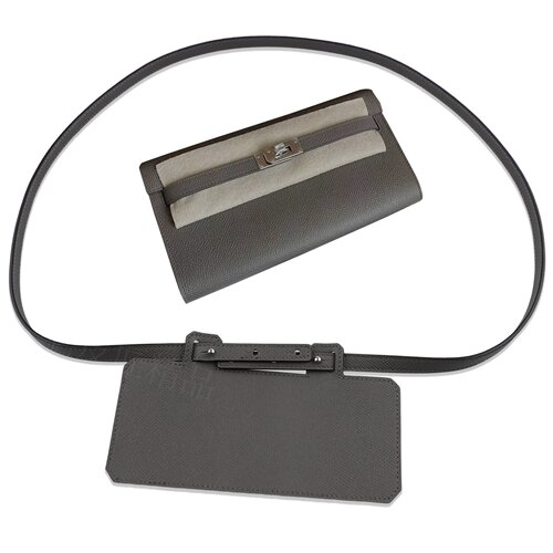 适用于Kell8F锡器灰钱夹Constance钱包改造皮肩带可单肩斜跨包带