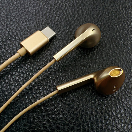定制type-c耳机有线半入耳式高音质游戏音乐重低音线控带麦手机