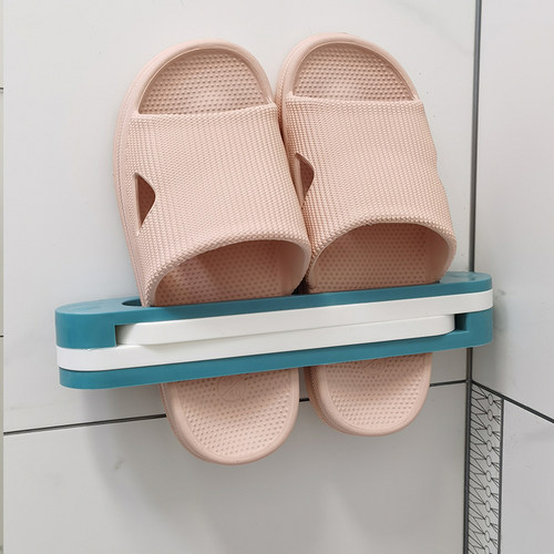 浴室拖鞋架壁挂式卫生间置物架子