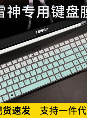 适用15.6寸神州T6Ti-X5/X7战神K670D-G4T/G4D5/G4E笔记本键盘膜垫