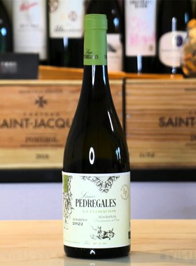 下海湾天花板 西班牙佩德雷加莱斯酒庄鲜花干白葡萄酒阿尔巴利诺