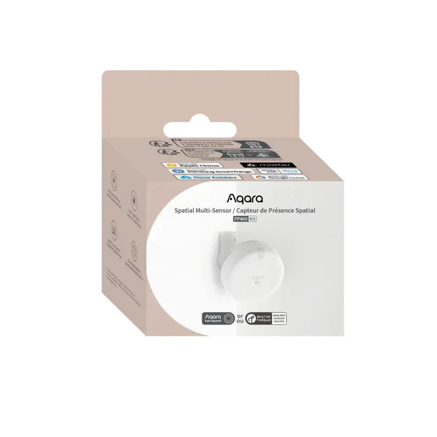aqara FP400海外版人体存在毫米波雷达传感器matter thread