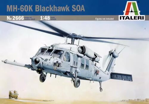 ITALERI拼装模型MH-60K黑鹰