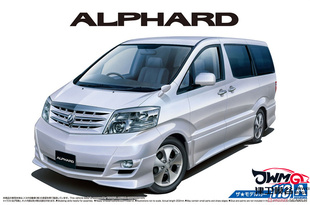 津卫模谷 青岛社05749 1/24丰田NH10W Alphard G/V MS/AS拼装模型