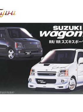 津卫模谷 富士美 04713 1/24 铃木货车R RR 运动型  拼装汽车模型