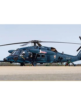 津卫模谷 长谷川02438 1/72 UH-60J救援鹰 60周年纪念  拼装飞机