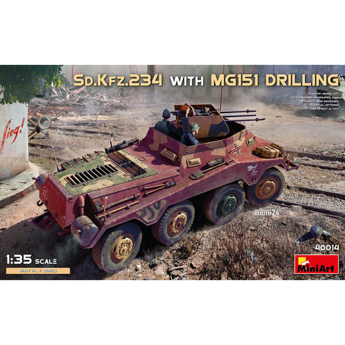 MiniartSd.Kfz.234轮式车带拼装