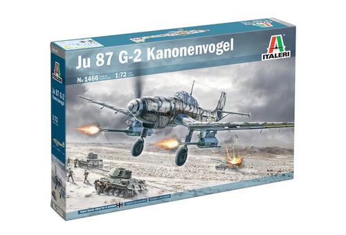 ITALERI拼装模型容克JU-87G-2