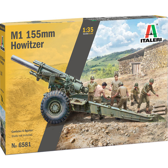 ITALERI155mm火炮拼装模型
