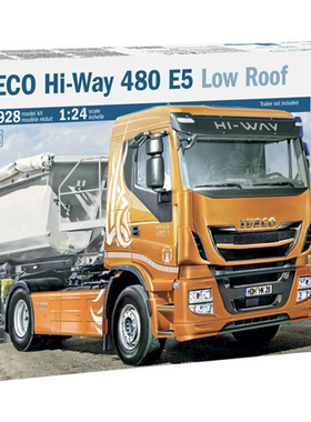 津卫模谷 ITALERI/意大利3928 1/24 依维柯 HI WAY 480 E5拖头