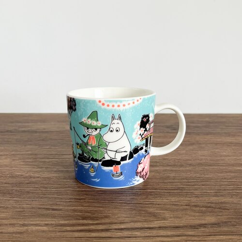 日本代购Arabia Moomin姆明2026年日本限定Simple Joy陶瓷马克杯