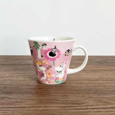 Cola Bebe日本进口Moomin姆明亚美陶瓷马克杯牛奶杯春夏秋冬