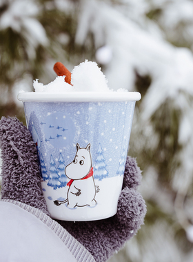 Cola Bebe芬兰姆明Moomin杯子早餐碗甜品盘防摔餐具正版授权