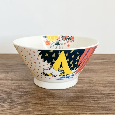 Cola Bebe日本进口Moomin姆明亚美饭碗沙拉碗面碗YAMAKA斗型碗