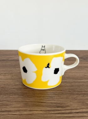 Cola Bebe日本进口Moomin姆明亚美陶瓷马克杯碗碟子盘子餐具