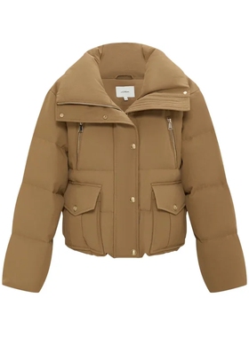 N.PAIA恩派雅正品国内代购立领多口袋短款保暖羽绒服XNJIAY104AT