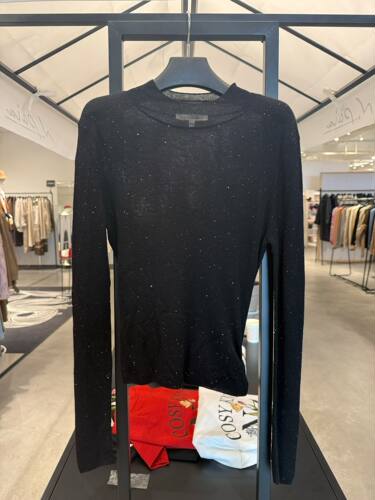 N.PAIA恩派雅水溶珠片美丽诺羊修身圆领打底衫针织衫XNJAW9513AH