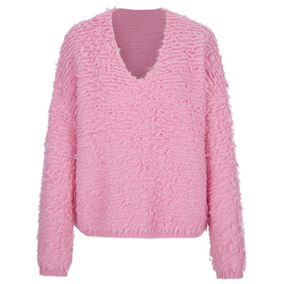 Npaia恩派雅正品羊驼毛绵羊毛圈圈毛针织衫毛衣XNIAV9517AF/aB