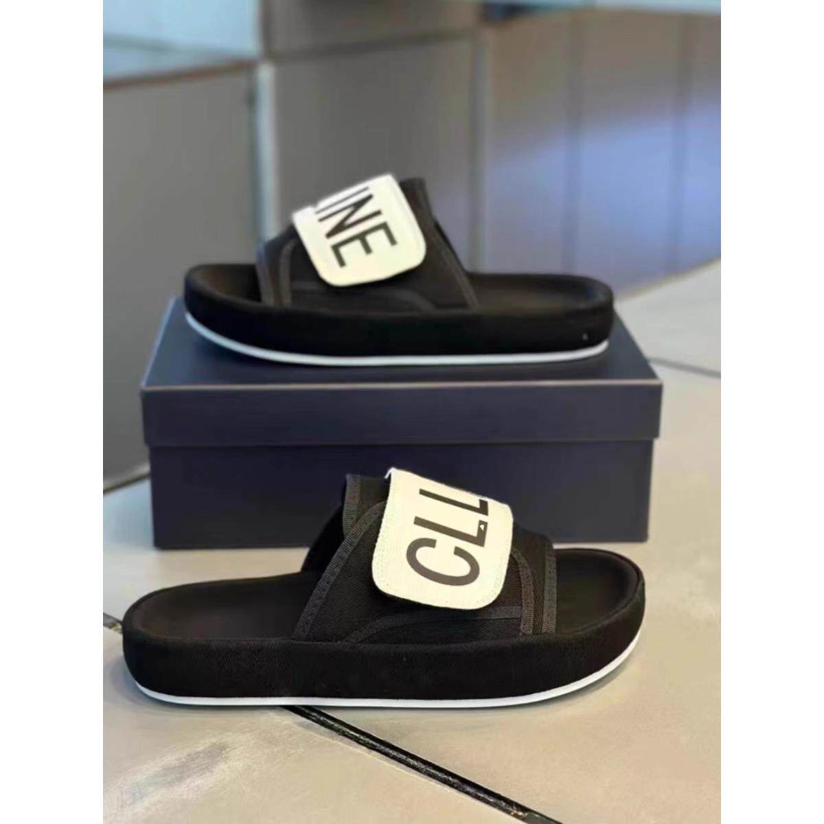 欧洲站拖鞋男夏季外穿2023年新款踩屎感网红爆款超火魔术贴凉拖鞋