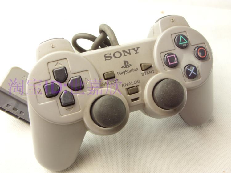 Sony original Japanese medieval second-hand first-generation PS vibrating handle PS1 original handle with good feel, warranty