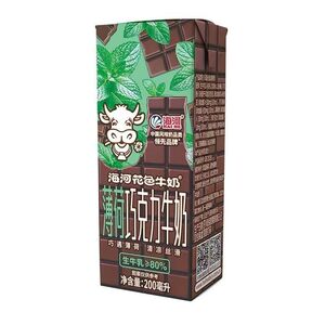 天津海河花色牛奶薄荷巧克力牛奶调制风味乳200ml