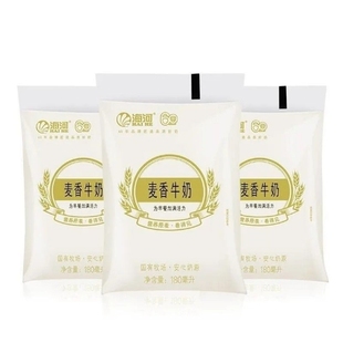 天津海河乳品麦香牛奶早餐奶调制乳180ml