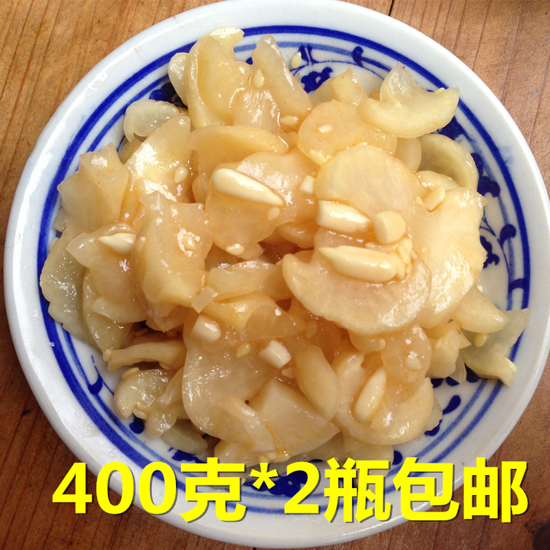 【瘦伯酱菜：白葛根】屯溪老街酱菜葛根包邮400克*2瓶黄山特产 水产肉类/新鲜蔬果/熟食 腌制/榨菜/泡菜 原图主图