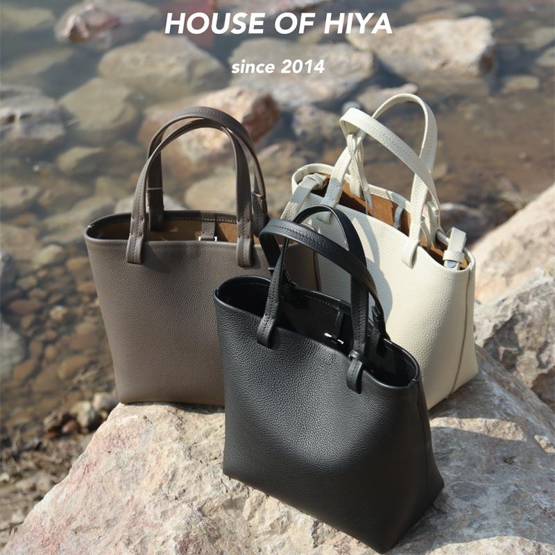 HOUSE OF HIYA韩系小众斜挎手提通勤款时尚百搭单肩迷你托特包
