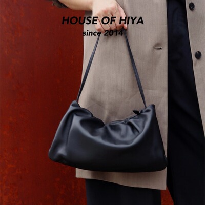 云朵腋下包里外羊皮单肩包