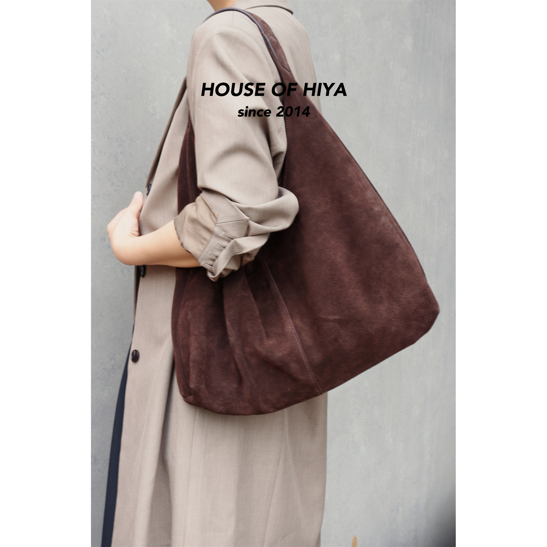 houseofHIYA新款小众托特包